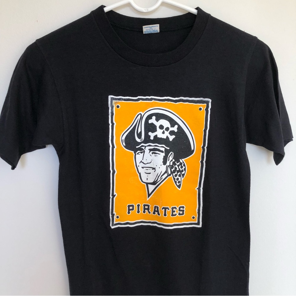 Pittsburgh Pirates Vintage Champion Single Stitch T-Shirt